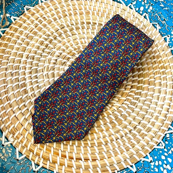 HERMES SILK MEN'S NECKTIE